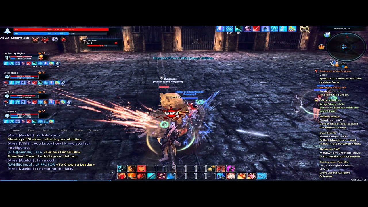 Tera Online - Sinestral Manor - Kagaron