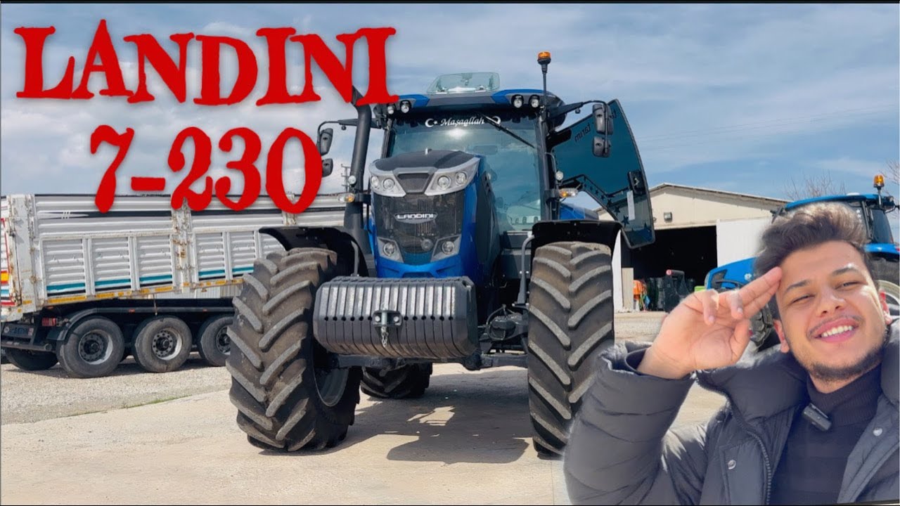 LANDİNİ 7-230 İNCELEDİK /İTALYAN AYĞIRI TARIMDA YENİLİKÇİ TRAKTÖR