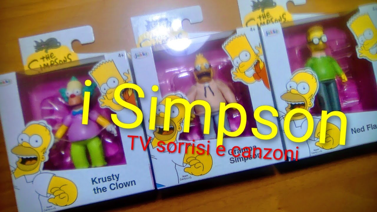 Continua la collezione dei personaggi Simpson TV sorrisi e canzoni 