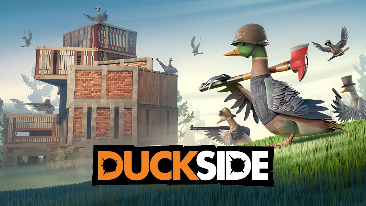 DUCKSIDE - ЛЕТАЕМ, СТРЕЛЯЕМ И ВЫЖИВАЕМ! ПЕРВЫЕ РЕЙДЫ!