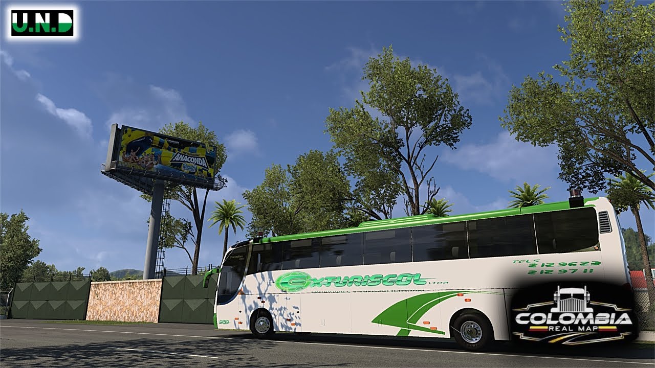 DE REGRESO DEL PASEO :P  / ATS Colombia / Marcopolo G6 (Exturiscol)