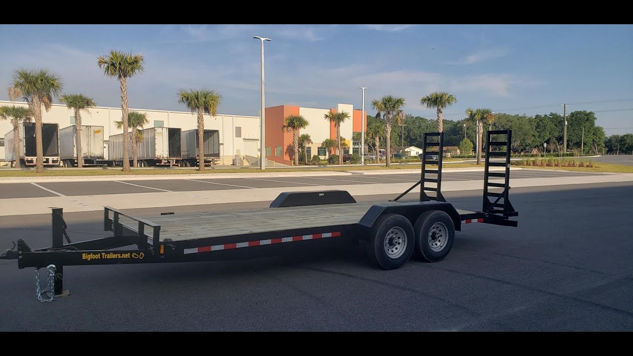 14,OOO LBS. XP Bigfoot Equipment Trailer