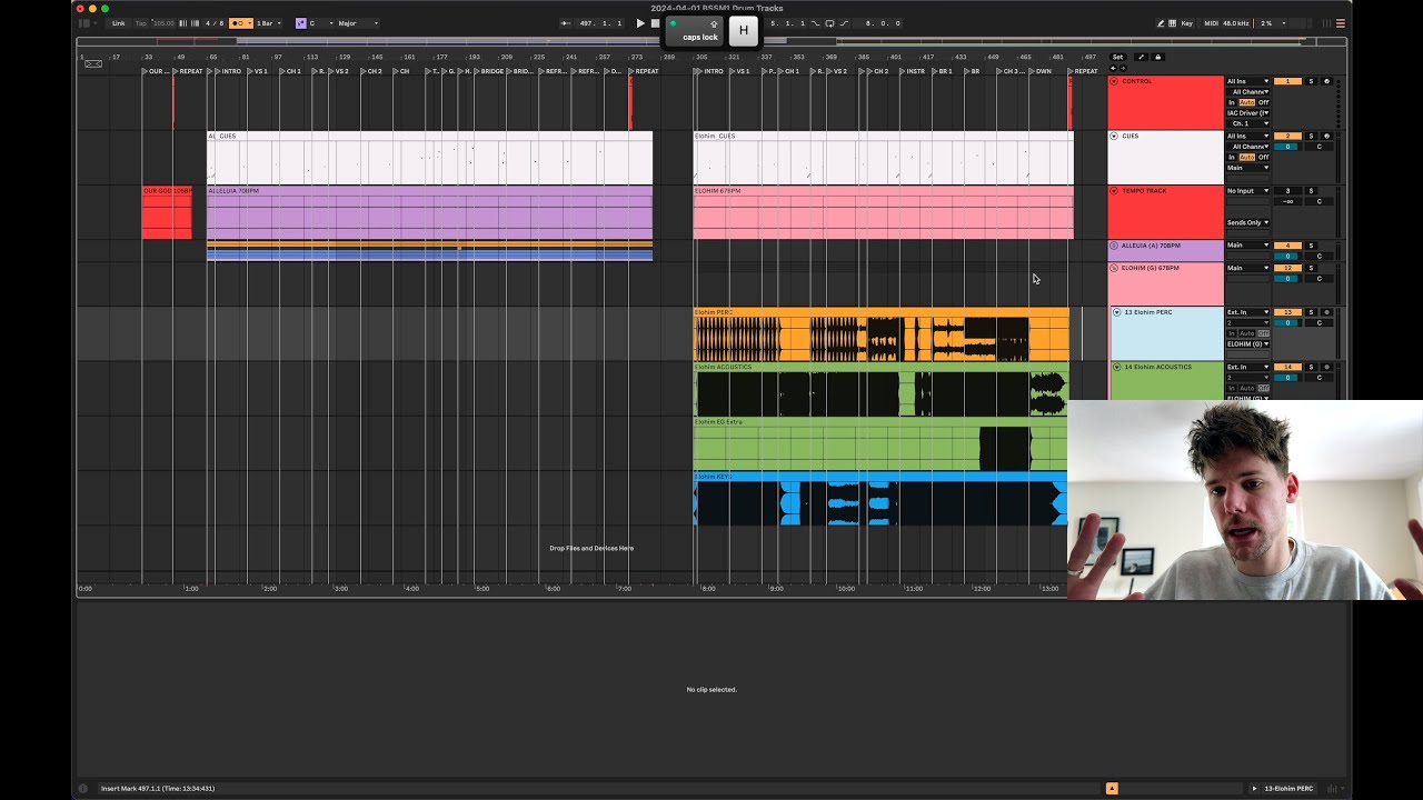 TRACKS IN ABLETON: DRUMMER EDITION
