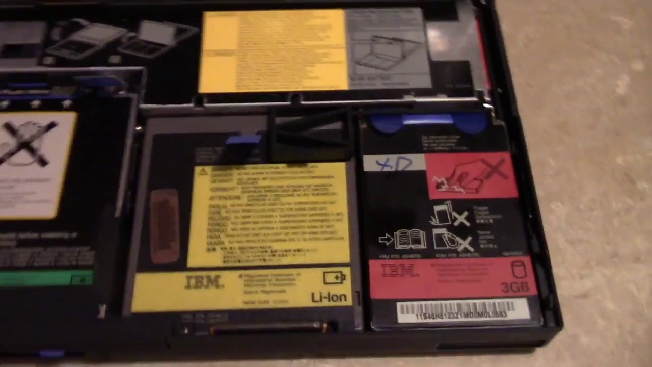 IBM Thinkpad 760XD Parts Machine