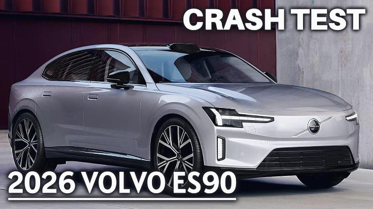New Volvo ES90 2026 Crash Test! Safest Luxury Sedan Ever?