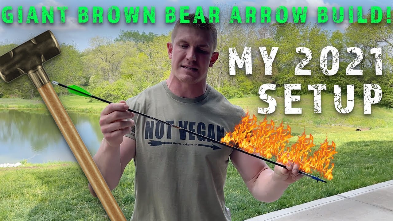 MY BROWN BEAR ARROW BUILD! This Will Do Some Damage! | Bowmar Bowhunting |