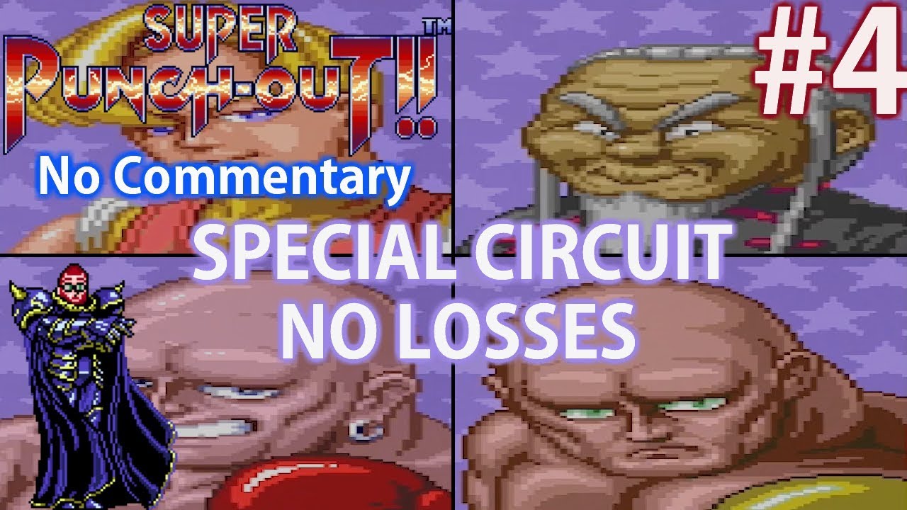 SPECIAL CIRCUIT + ENDING | Super Punch Out #4 (SNES) (No Losses) (No Commentary) | Lord Bojacx