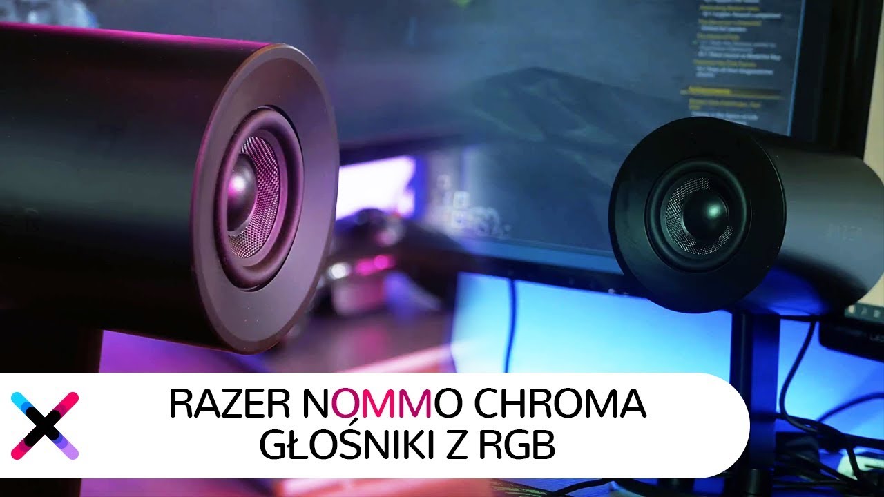 Razer Nommo Chroma | Głośniki dla graczy z RGB?