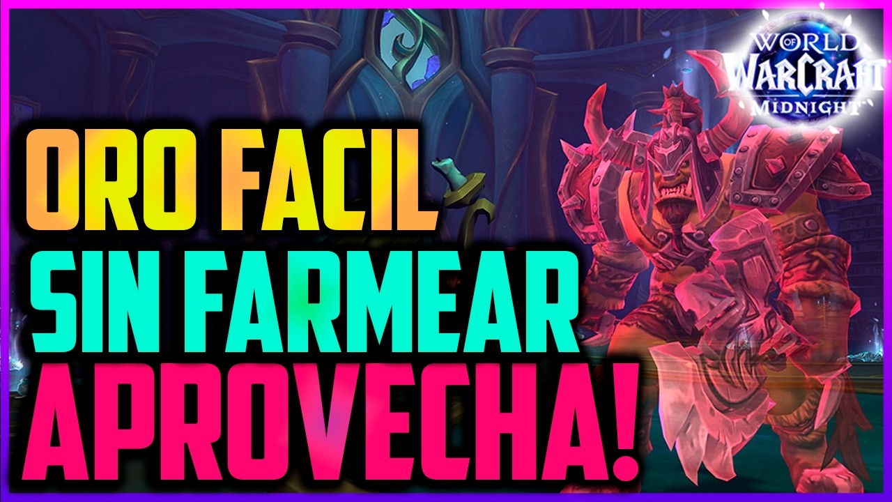 💰ORO INSANO SIN FARMEAR CON EL METODO AUMENTO! YA MISMO MIDNIGHT-DANTAES