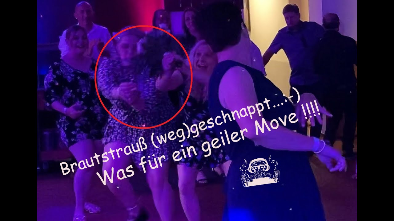 Brautstrau&szlig; (weg)geschnappt - Brautstrau&szlig;wurf mit Hochzeits - DJ Atommic