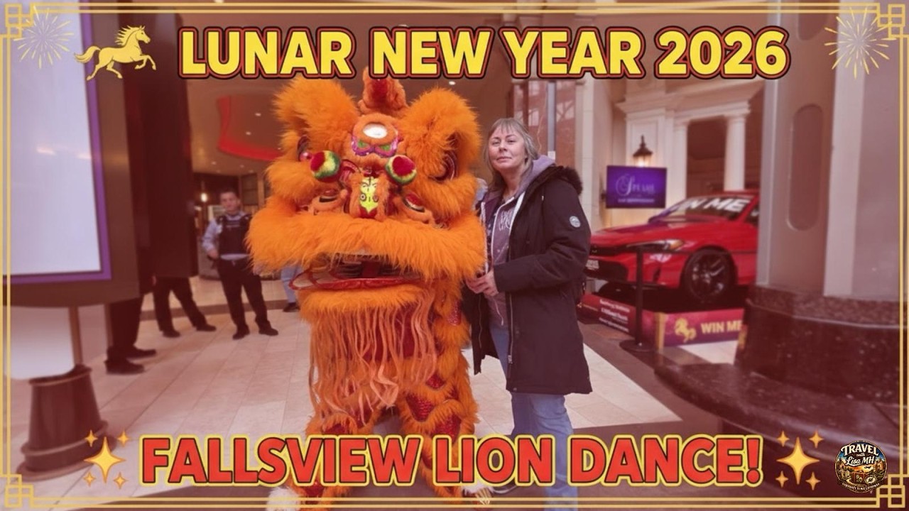 Chinese New Year 2026 Lion Dance at Fallsview Casino! 🐎 (Year of the Horse)