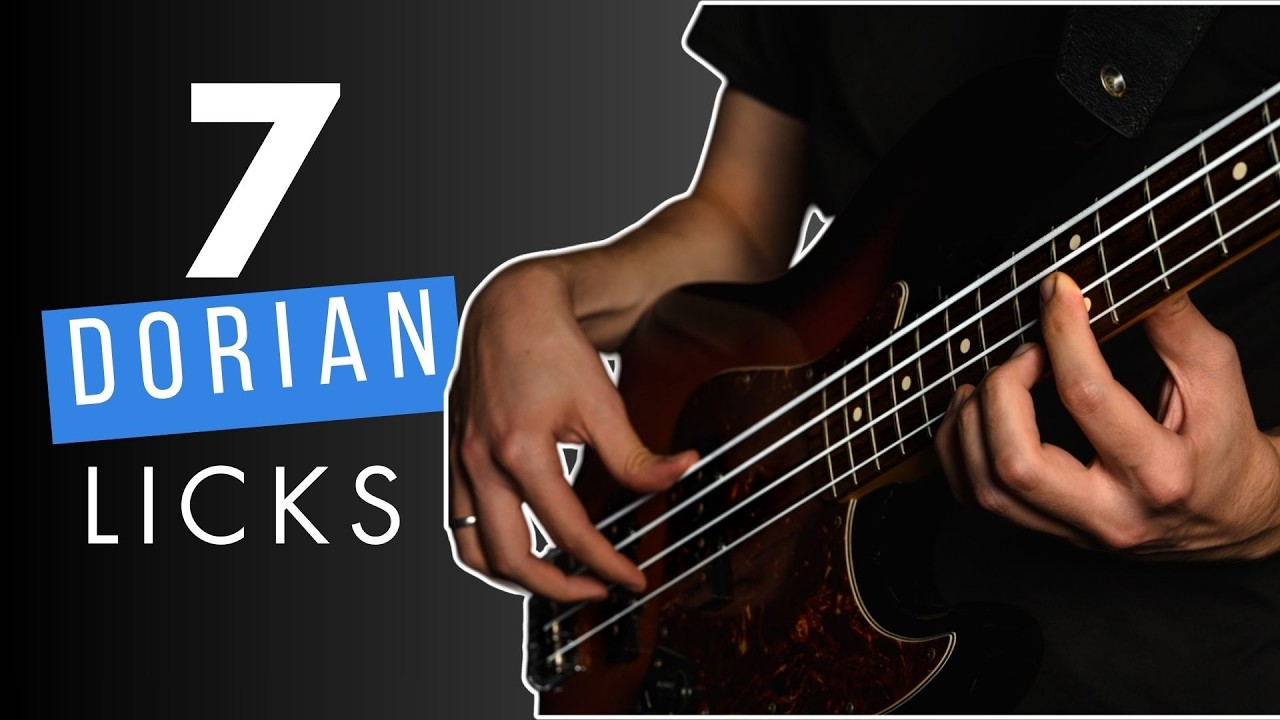 7 Dorian Licks to Master - Building Vocabulary + Free Play Along