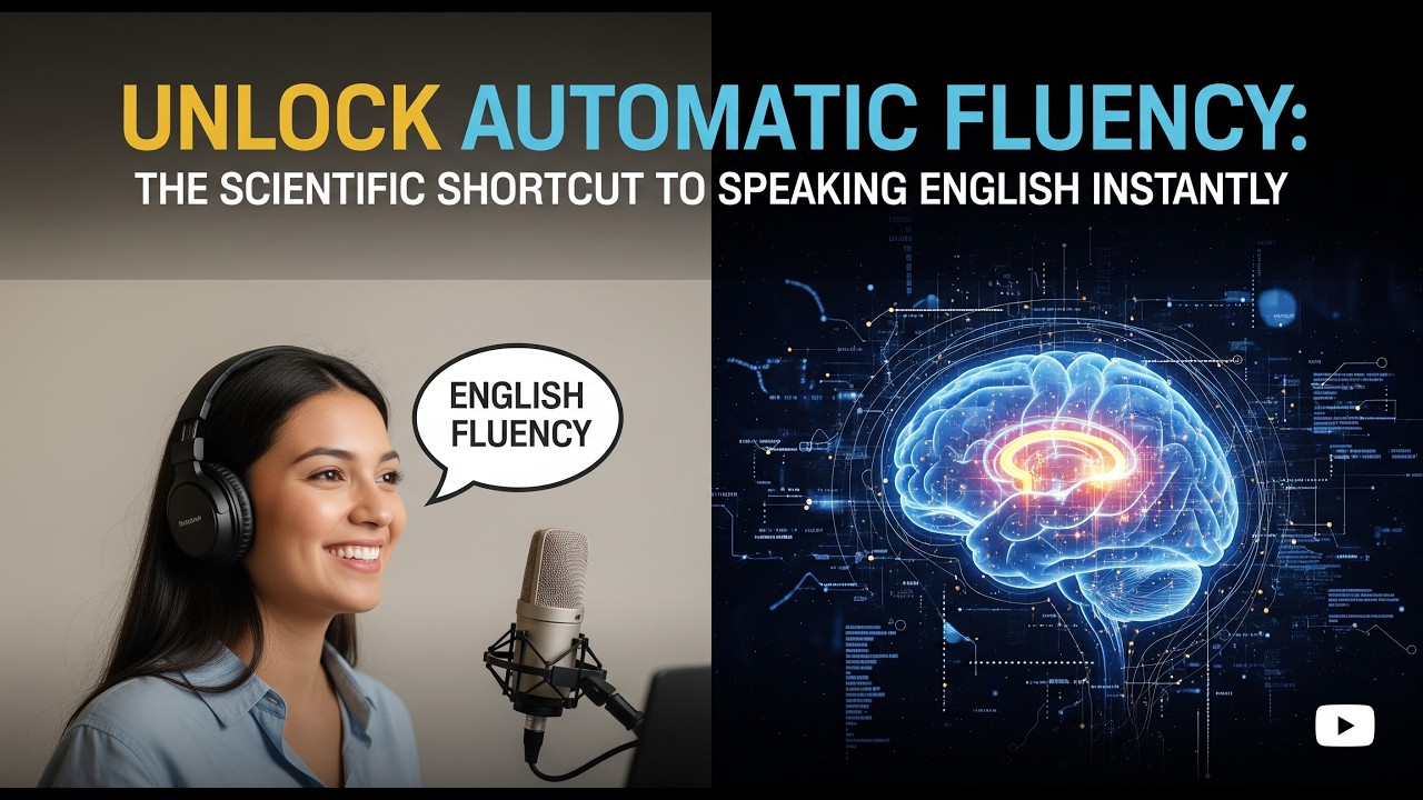 Unlock Automatic Fluency: The Scientific Shortcut to Speaking English Instantly