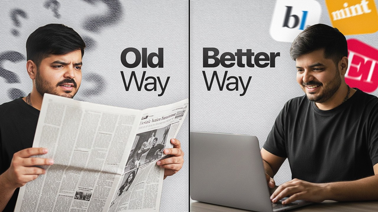 10 Mins a Day News System: How to ACTUALLY Read & Build a Reading Habit | The Valuation School