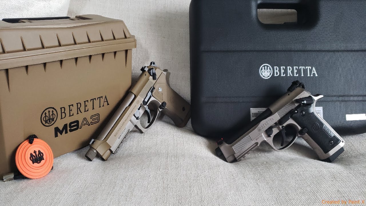 NEW!!! BERETTA 92X PERFORMANCE VS. M9A3 REVIEW COMPARISON