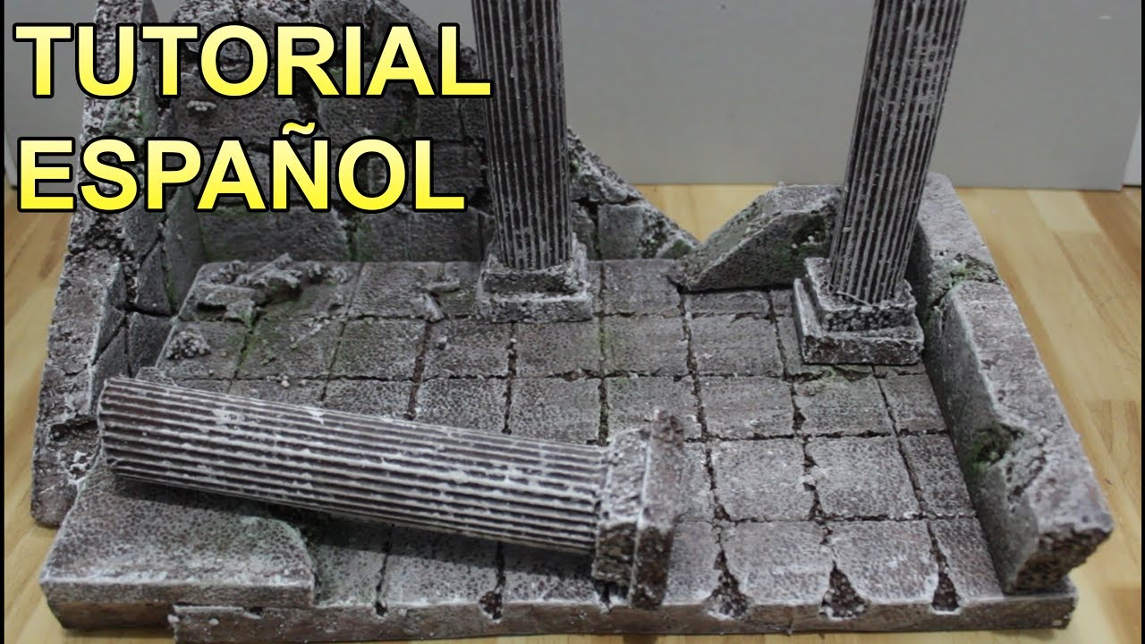 TUTORIAL RUINAS GRIEGAS DIORAMA
