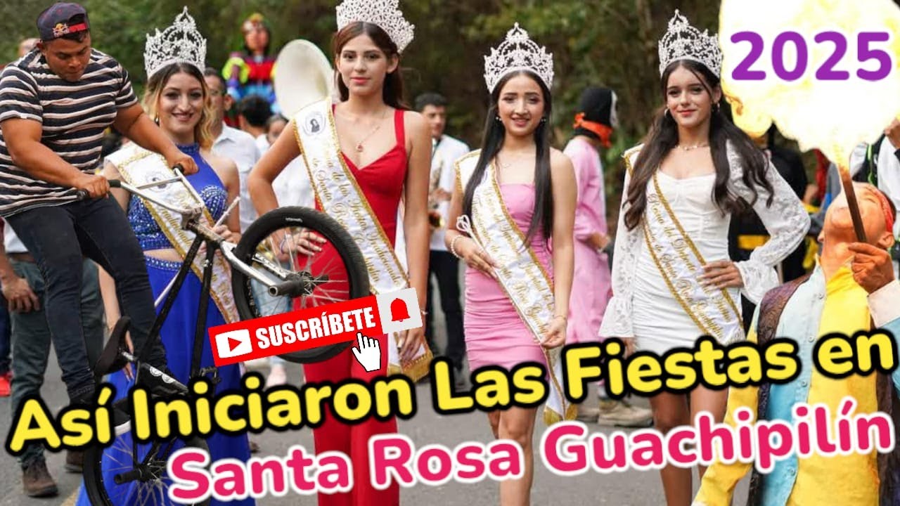 Tradicional Desfile del Correo en Santa Rosa Guachipilín. Santa Ana Norte #elsalvador #2025