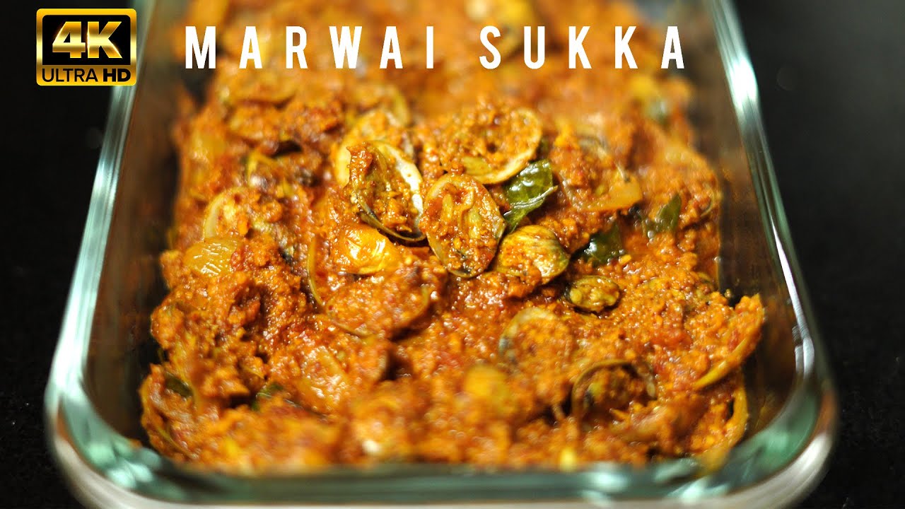 Marwai Sukka Mangalorean Style | Clams Sukka | Brintechno Cooking Show