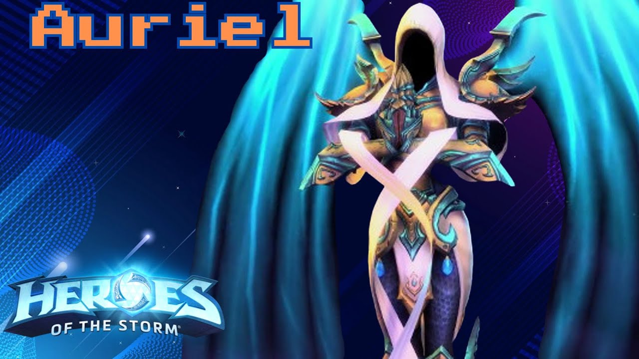 Late game healing Auriel overwhelms the enemy team! | Heroes of the Storm