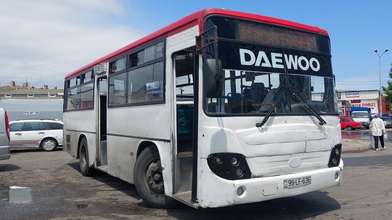 Bakı:(55 saylı avtobus):Səfər:(St.Sabunçu-Günəşli)