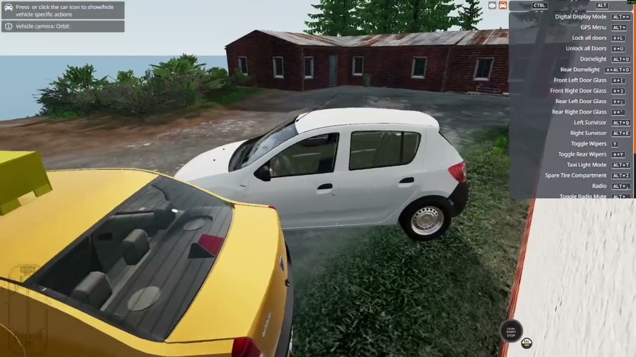 Arunc masini de pe munte. BeamNG.drive (Primul Video)