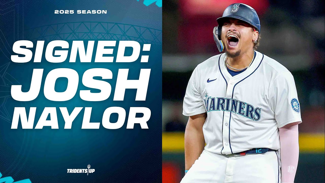 GET HYPE: Josh Naylor Signs Contract to Stay a Seattle Mariner