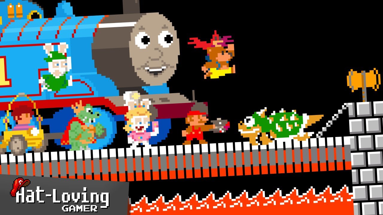Even more ALL-STARS take on BOWSER!!