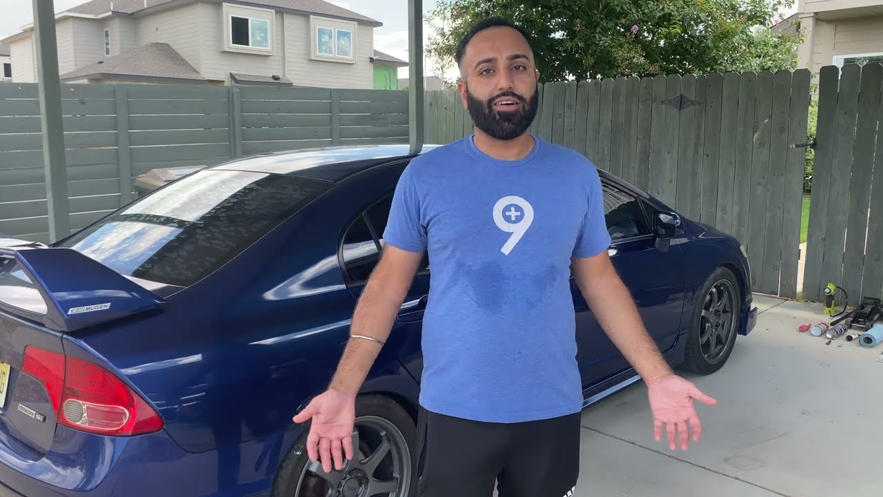 Squeaky Brakes? Front Brake Replacement Pads and Rotors DIY - Honda Civic Mugen SI (8th gen) l EP 13