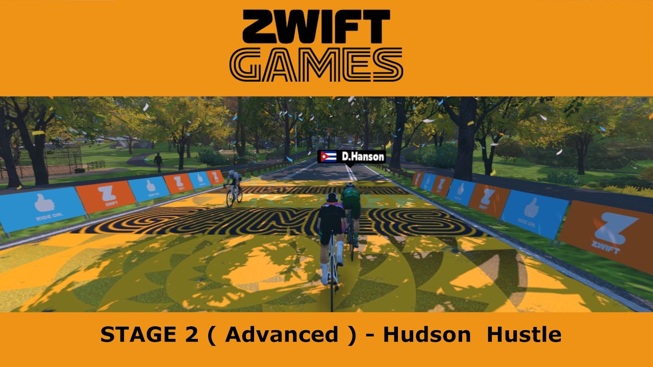 Zwift Games Stage2 (Advanced) - Hudson Hustle at 49