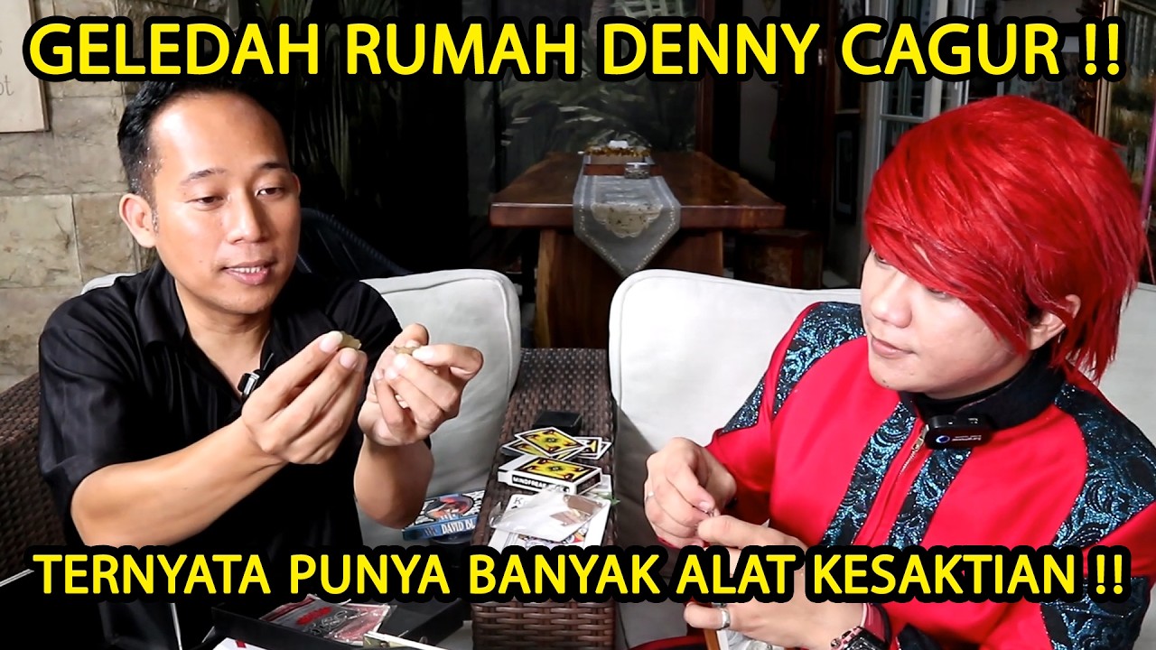 DENNY CAGUR TERNYATA SAKTI ‼️ BONGKAR KOLEKSI ALAT SULAP DENNY CAGUR - ILMU MERAH