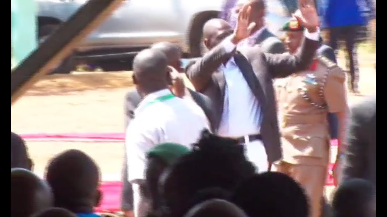 President Ruto arrives in Homa Bay for PS Omollo thanksgiving ceremony