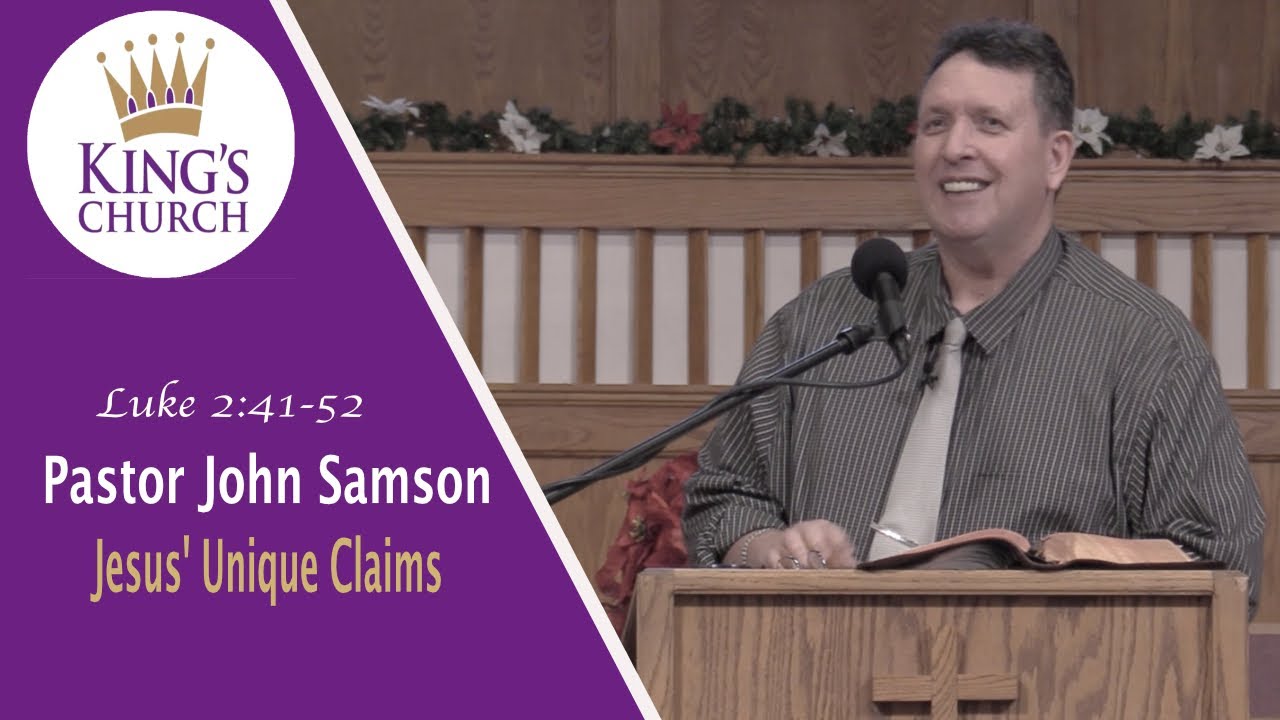 Jesus' Unique Claims