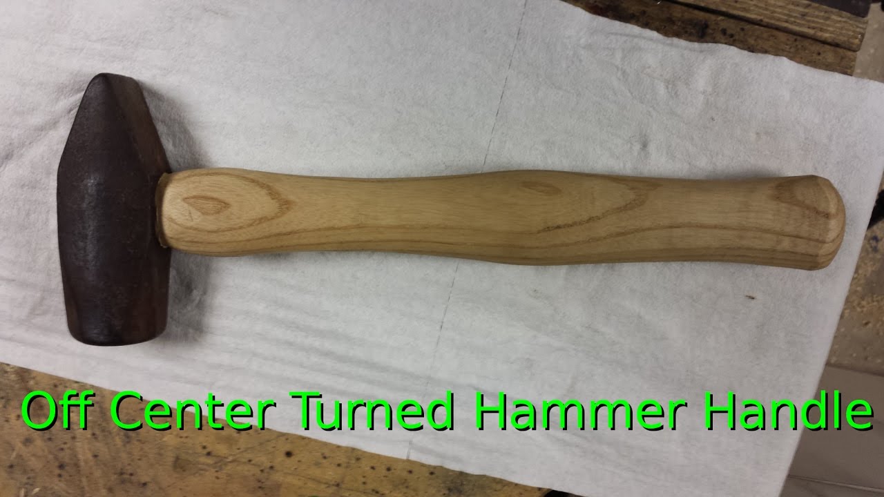 GPW 102 - Off-Center Turned Hammer Handle (Detailed How-To)