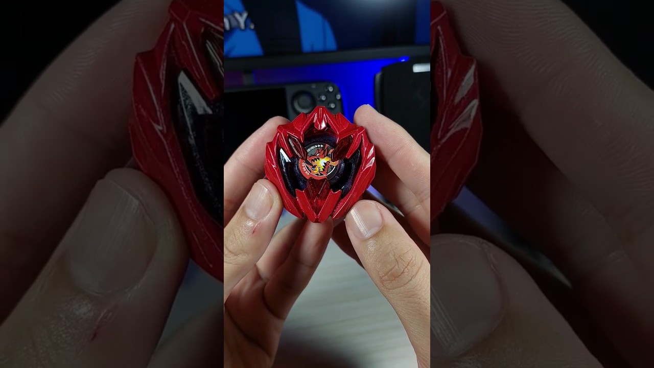 SB Beyblade X Dran Buster 1-80A Metal Coat: Red [Bootleg] #BeybladeX