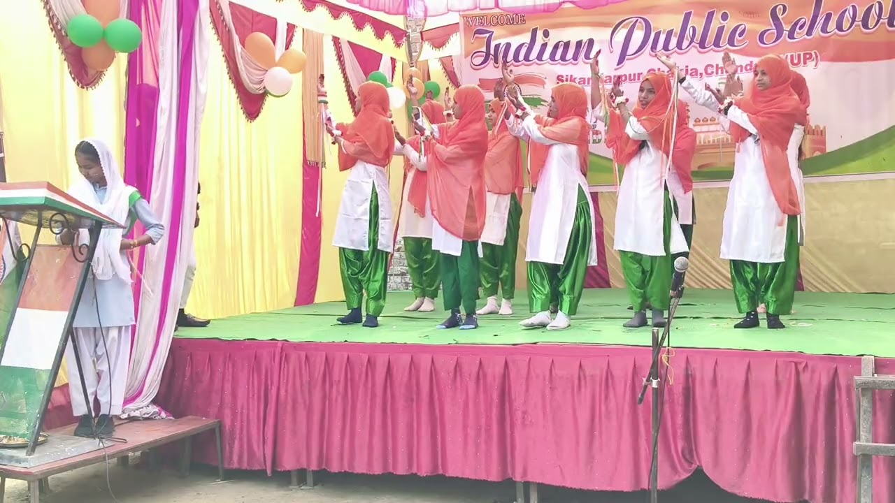 Tujhko Azad humne Kiya Nazm || Indian Public school Sikandarpur || trend by Miss Hina Ma'am 