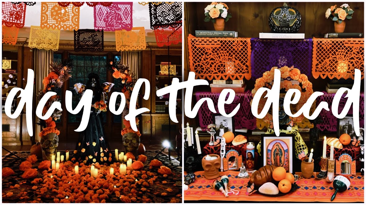 Decorating a Mansion for Halloween || Dia De Los Muertos 2023