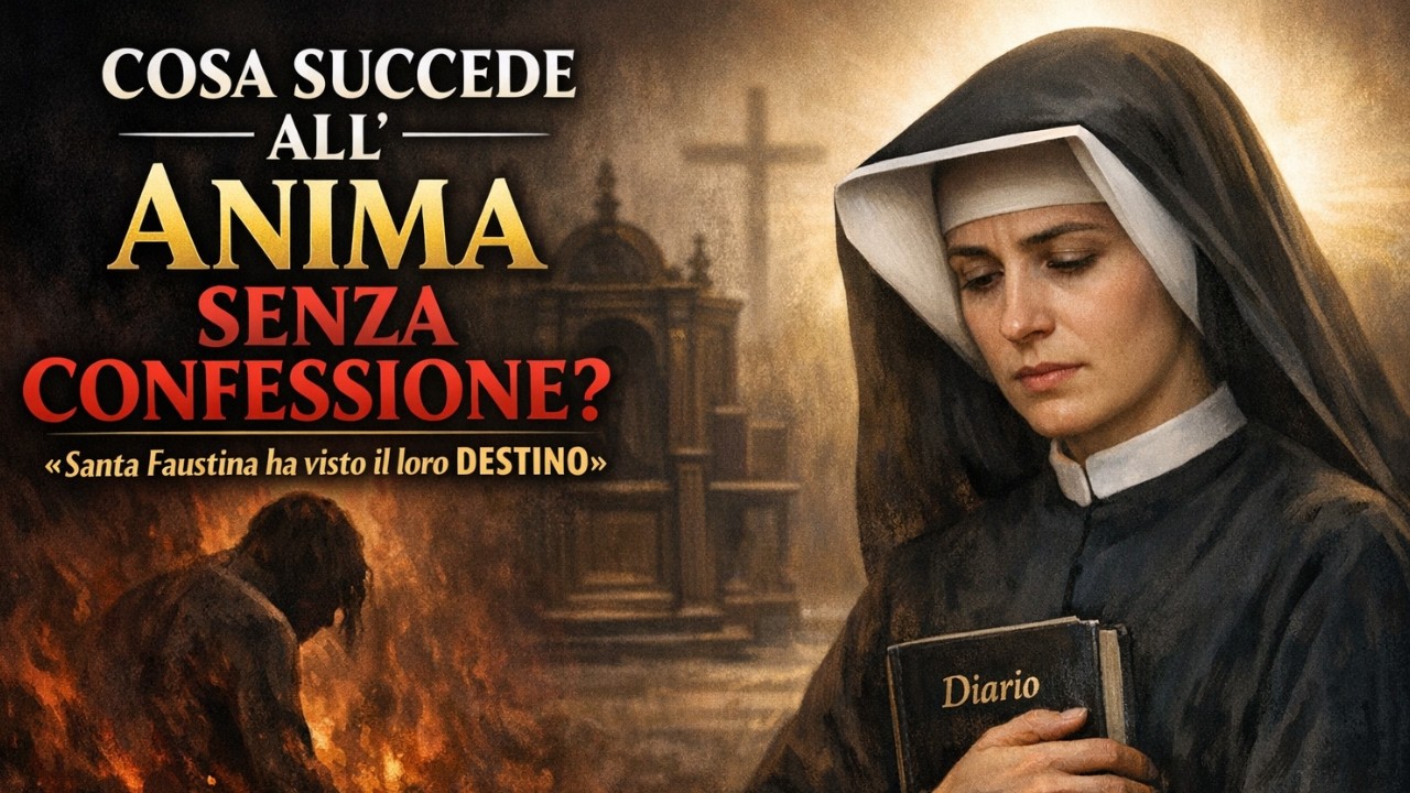 Cosa succede all’anima che muore senza confessione: Santa Faustina ha visto il loro destino