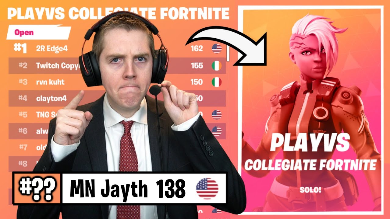 I Coached My Duo In A College Fortnite Tournament & This Is How It Went...