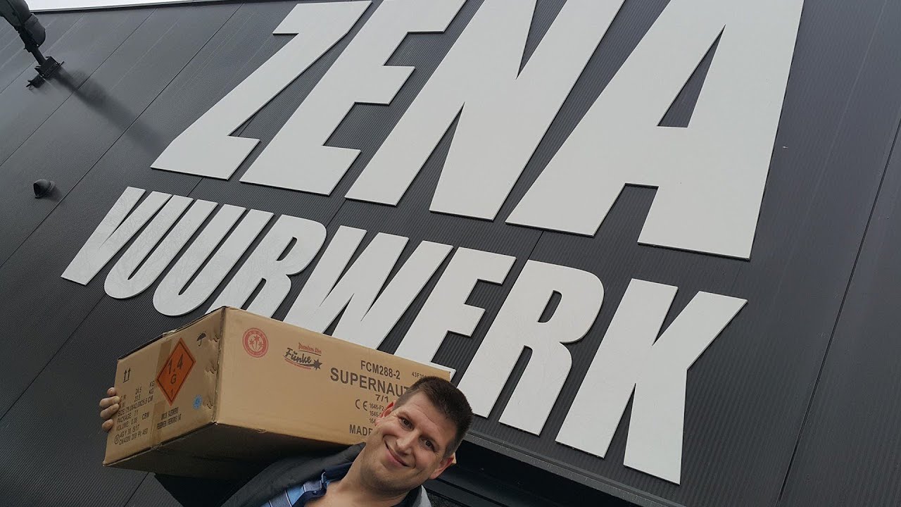 ZENA MAASEIK VUURWERKSHOPPEN!!!