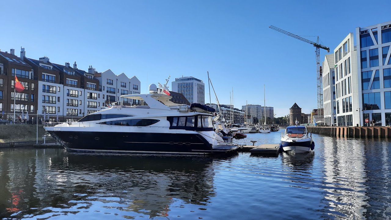 Walk at the yacht harbour “Marina Gdańsk” 2022.08.14
