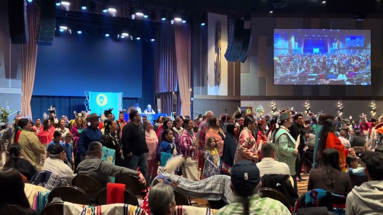 Osage Nation Sovereignty, 20 Years Celebration Dance. Intertribal Dance 1. 