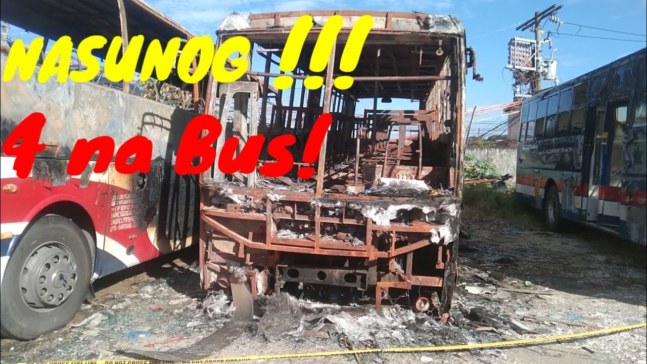 NASUNOG APAT NA BUS!