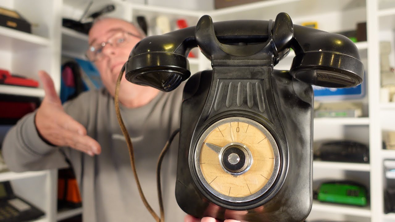 De 2737C telefoon zonder draaischijf of slinger....