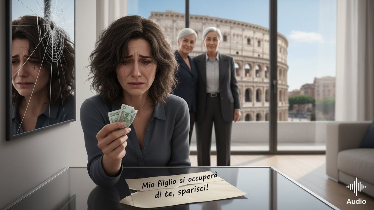 IL MARITO MI IMPONE I SUOCERI, MI ESTORCE 1800 EURO E SIBILA: 