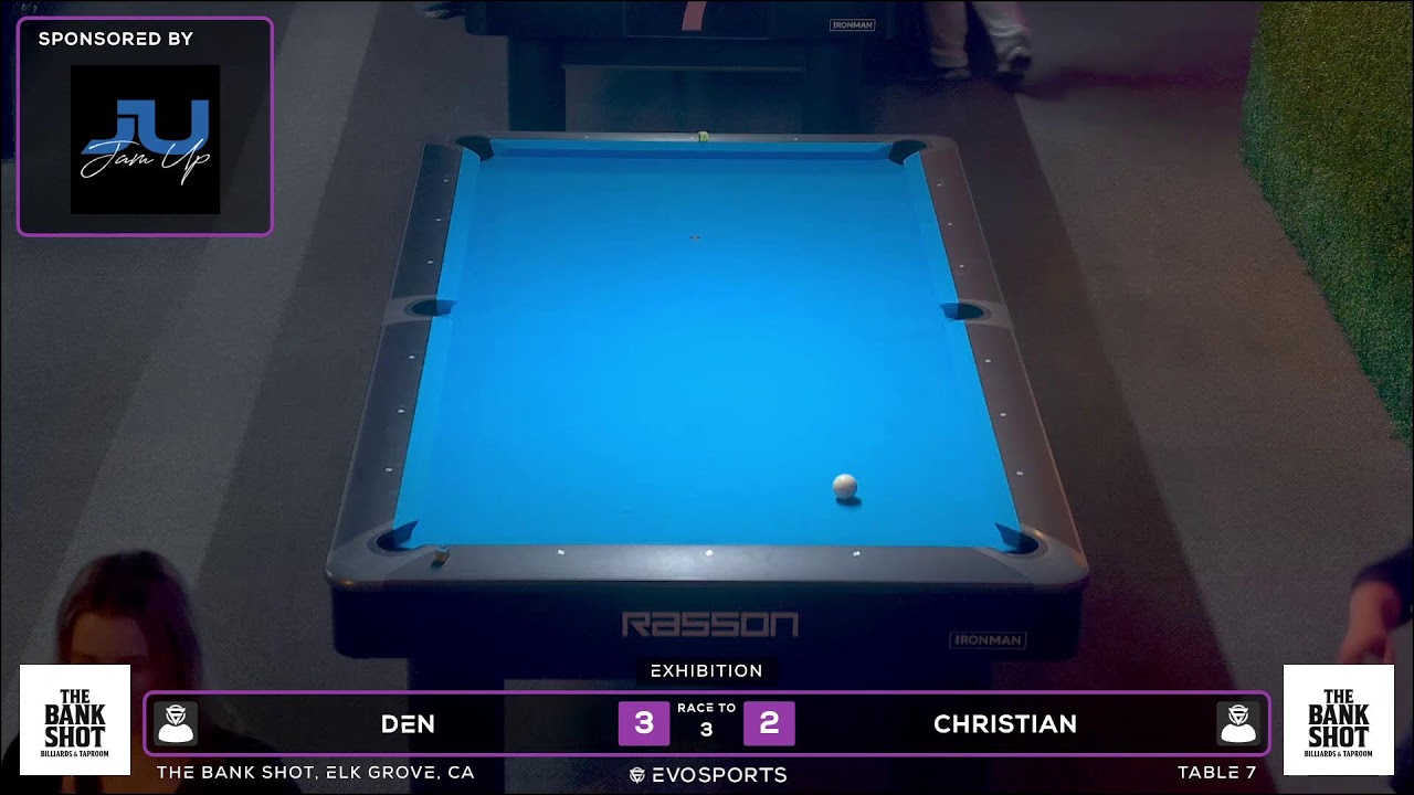 DEN vs CHRISTIAN - THE BANK SHOT - TABLE 7 | EvoSports
