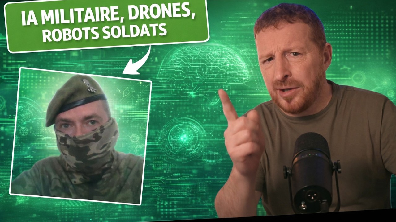 IA Militaire, drones, robots soldats : la guerre technologique. Avec Yan de retour du front.