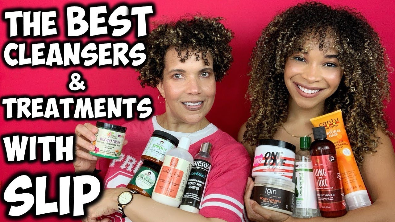 The BEST Cleansers & Deep Conditioners With SLIP | LOTS OF OPTIONS & CHAT