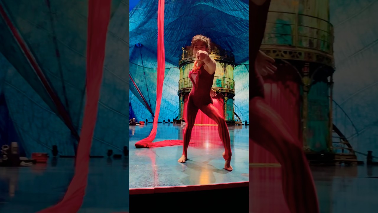When you sit in the first row&hellip;🌟😳最前列に座るとこんなに飛んでくる！#クーザ #シルクドゥソレイユ #KOOZA #cirquedusoleil