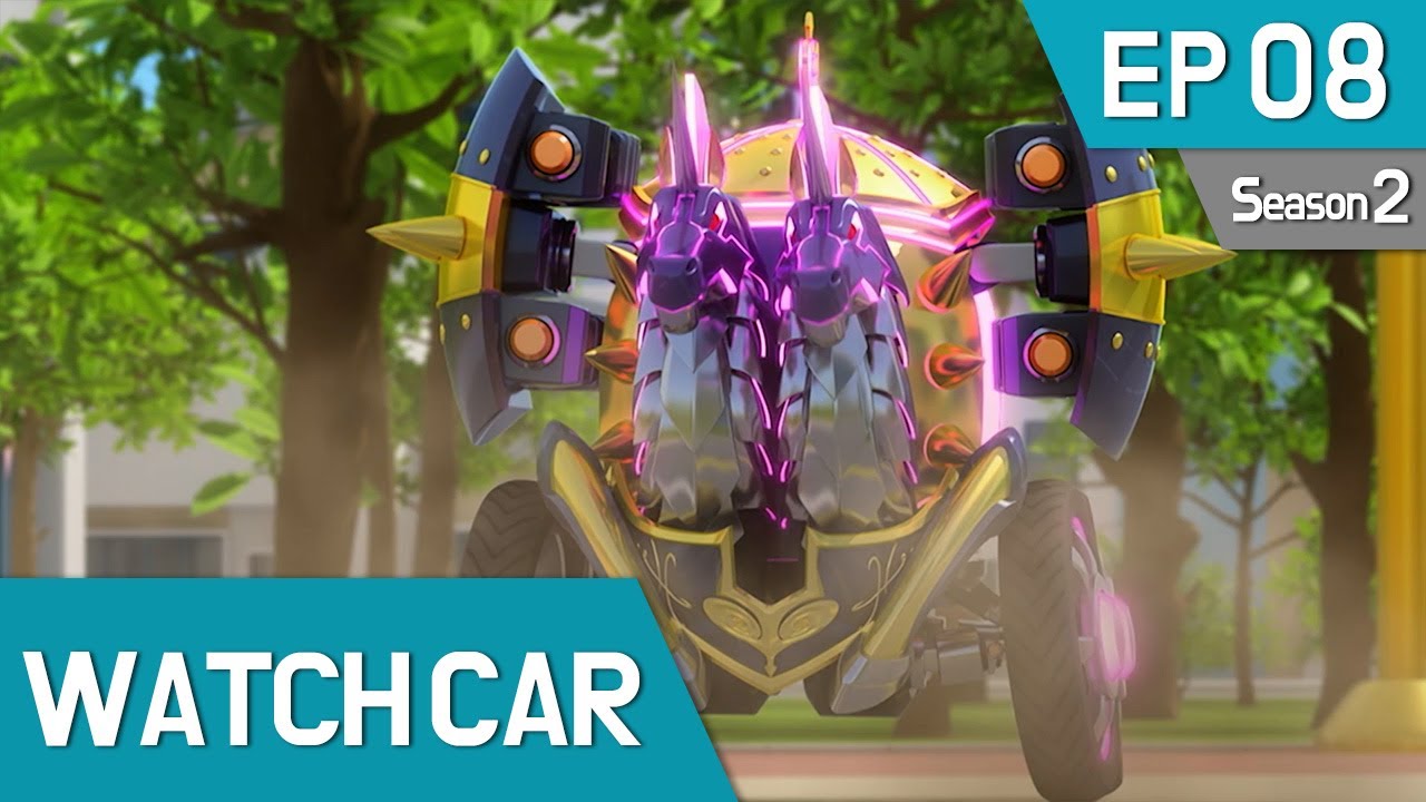 [KidsPang] Power Battle Watch Car S2 EP.08: Attack at the Themepark