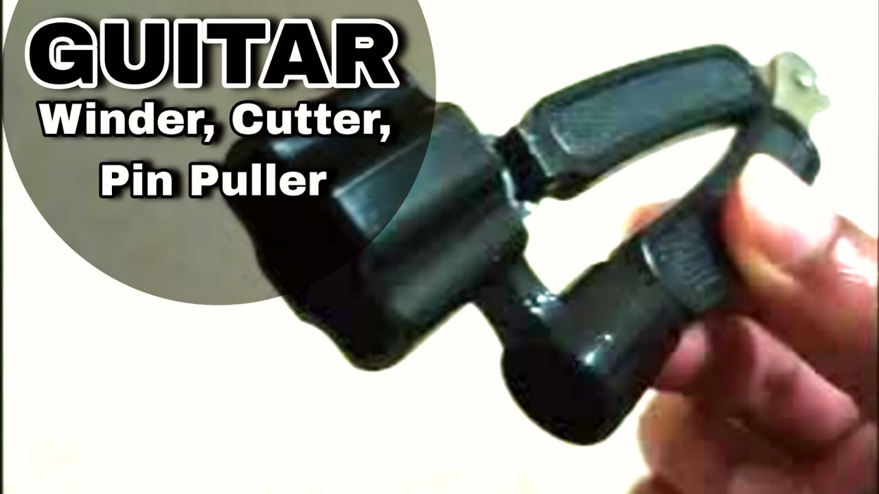 ALICE 3 In 1 Guitar String Winder Clip | Winder, Cutter, and Pin Puller | Multifunctional Tool